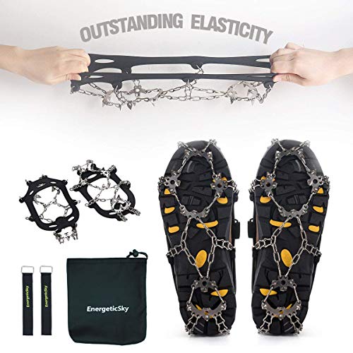 Enhanced Ice Cleat Spikes for Mountain Climbing Boots