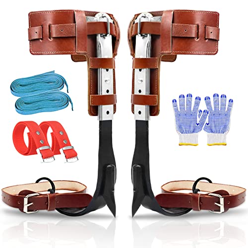 304 Stainless Steel Adjustable Climbing Spurs for Tree Climbing