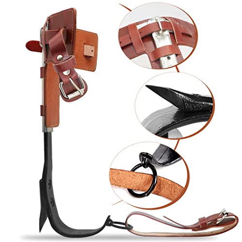 304 Stainless Steel Adjustable Climbing Spurs for Tree Climbing
