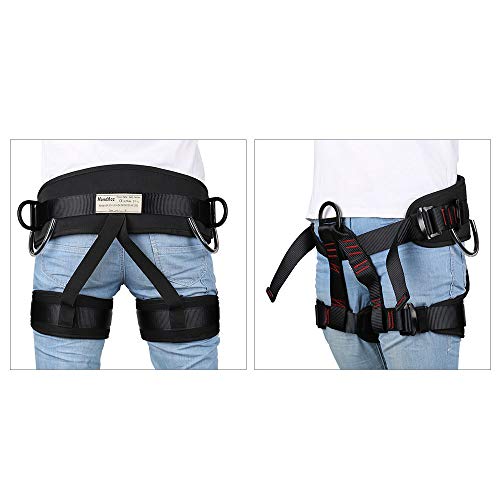 HandAcc Professional Thicken Half Body Safety Belt for Climbing