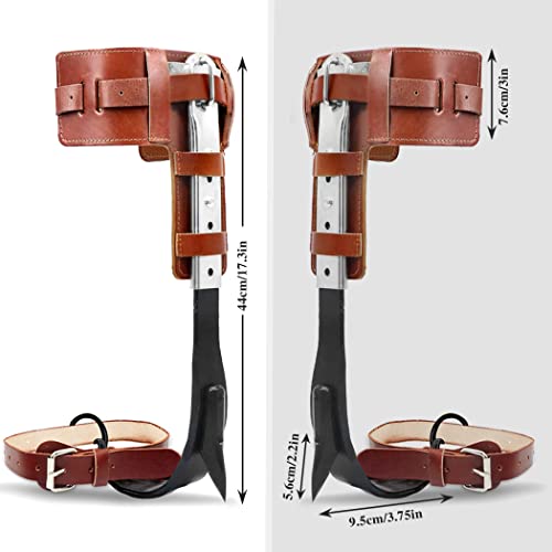 304 Stainless Steel Adjustable Climbing Spurs for Tree Climbing