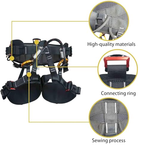 SOB Half Body Tree Climbing Harness for Men