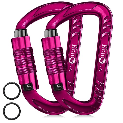 Twistlock Carabiner Clips for Pets, Outdoor, Hiking