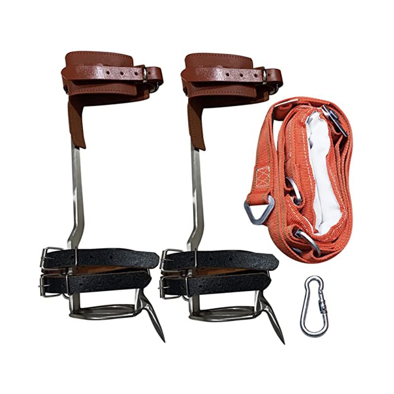 TOMCHY Tree Climbing Spikes Set - Non-Slip Pedal