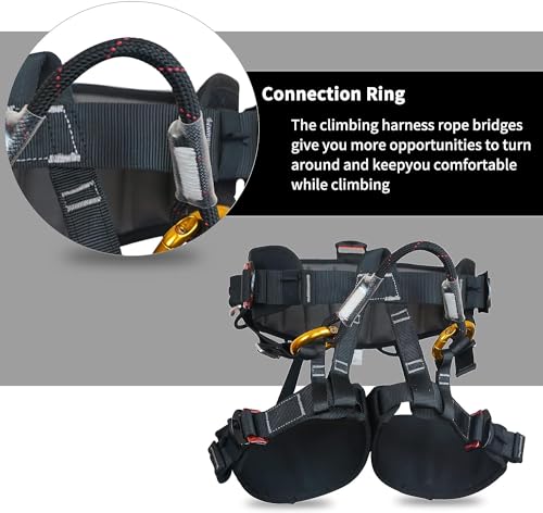 SOB Half Body Tree Climbing Harness for Men