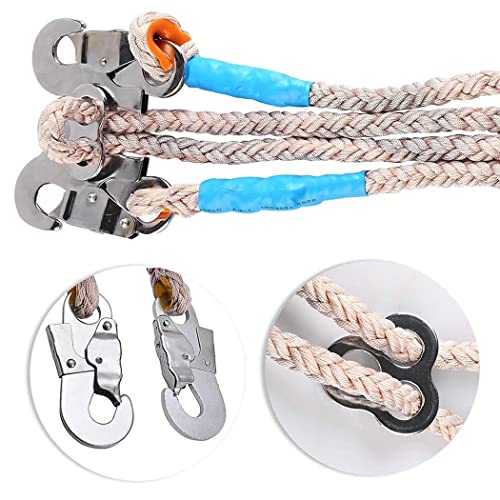 GothicBride Stainless Steel Tree Climbing Spikes Set, Adjustable