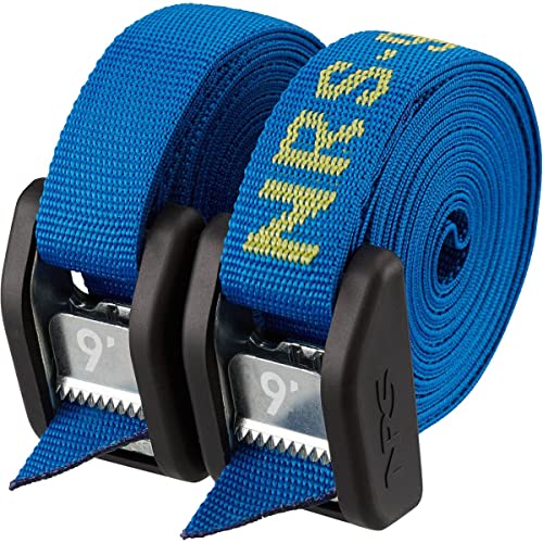 NRS 12' Iconic Blue Buckle Bumper Strap Pair