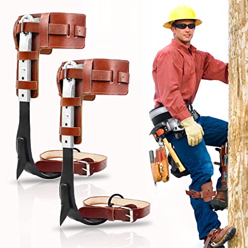 304 Stainless Steel Adjustable Climbing Spurs for Tree Climbing