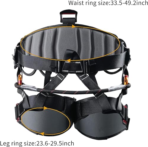 SOB Half Body Tree Climbing Harness for Men