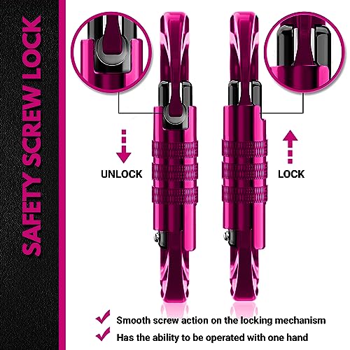 Twistlock Carabiner Clips for Pets, Outdoor, Hiking