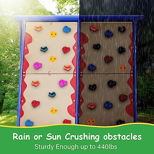 15PCS Trymaker Rock Climbing Holds for Kids and Adults