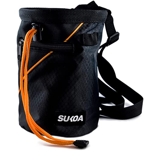 Sukoa Chalk Bag with Quick-Clip Belt & Pockets