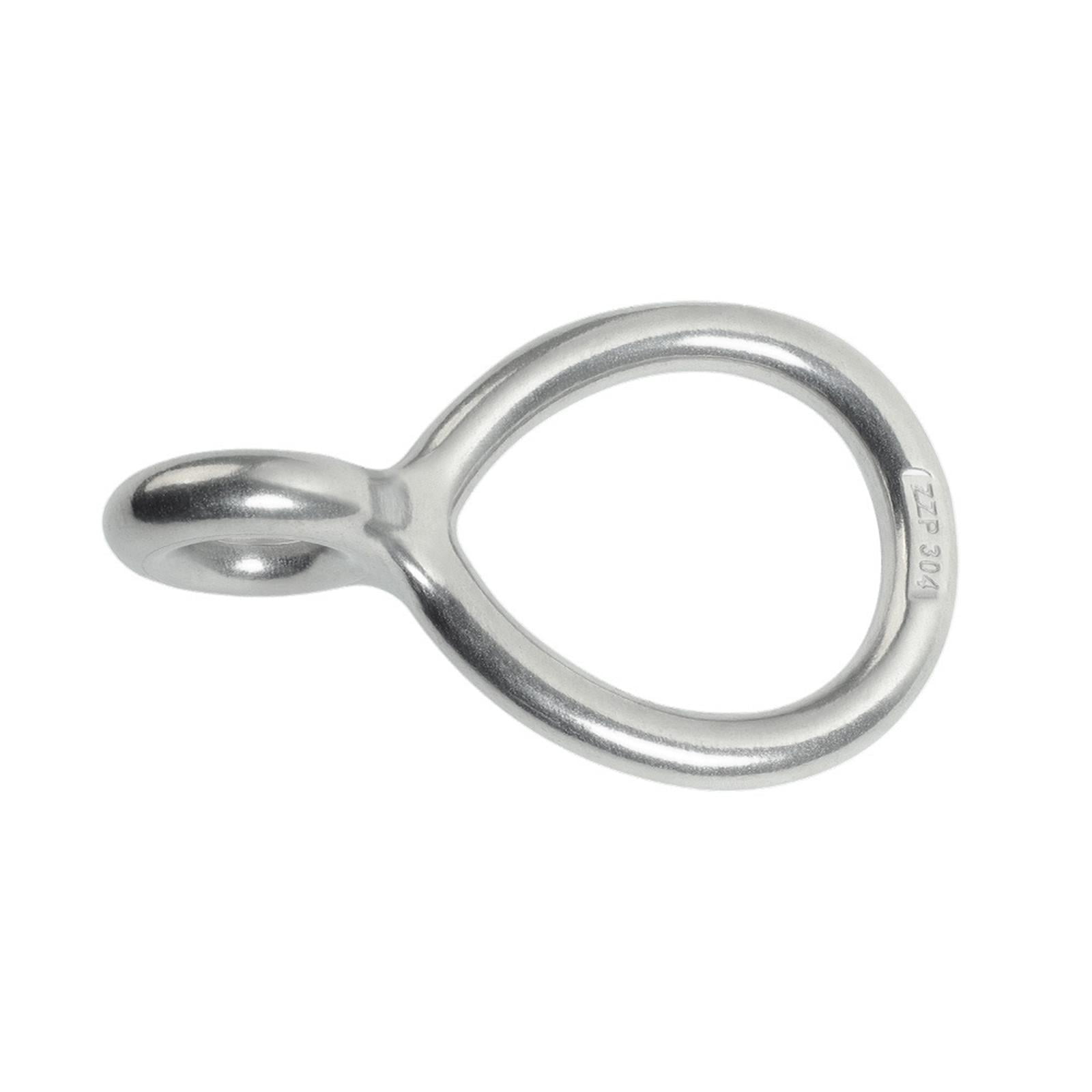 Stainless Steel Rappel Gear for Climbing and Speleology