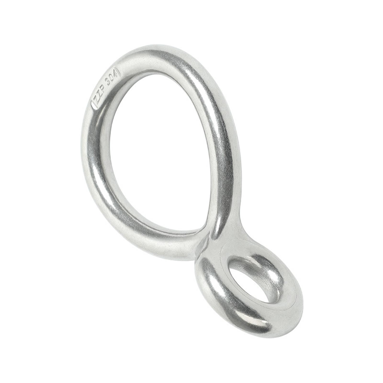 Stainless Steel Rappel Gear for Climbing and Speleology