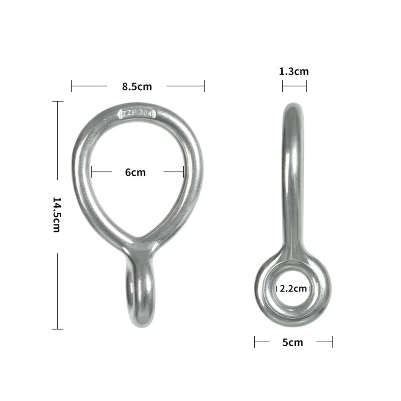 Rock Climbing Descender Rigging Plate - Heavy Duty