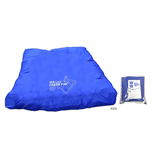 5x5 Sensory Foam Crash Pad for Climbers, Blue