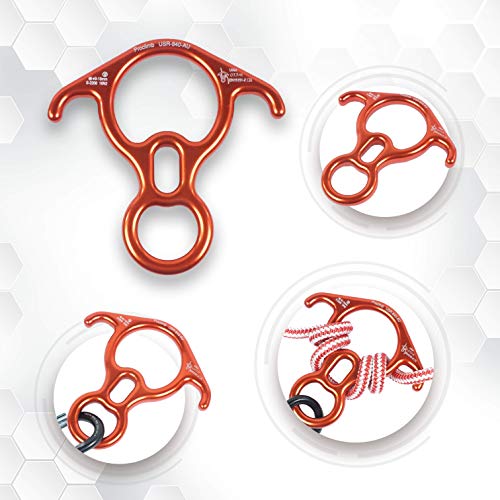 ProClimb 40 kN Stainless Steel Figure 8 Descender