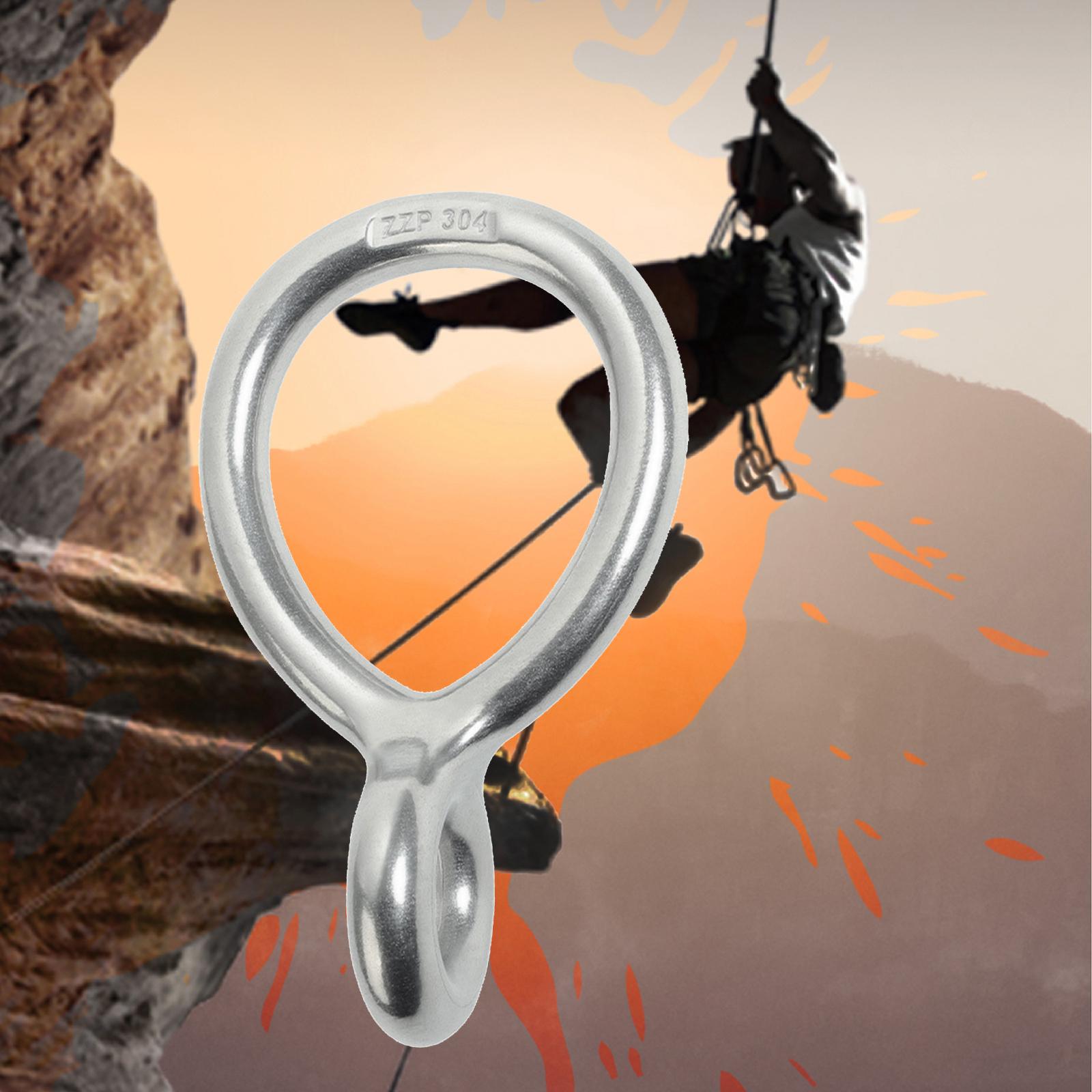 Rock Climbing Descender Rigging Plate - Heavy Duty