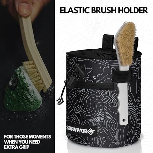 Survivor Chalk Bag for Climbing & Weightlifting