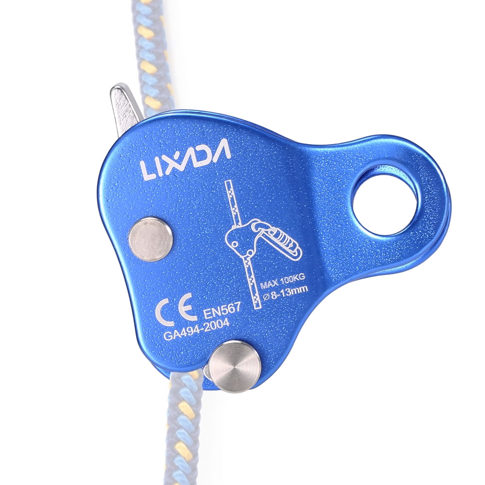 Lixada Climbing Protective Ascender & Belay Device Combo