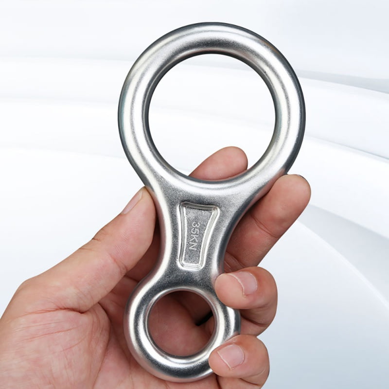 Heavy Duty 35KN Aluminum Figure 8 Climbing Descender