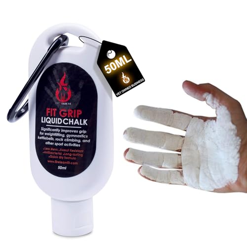 Liquid Fit Chalk Bottle for Weightlifting and Climbing