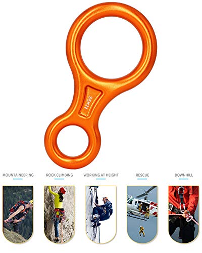 CyberDyer 35KN Figure 8 Rappel Belay Device