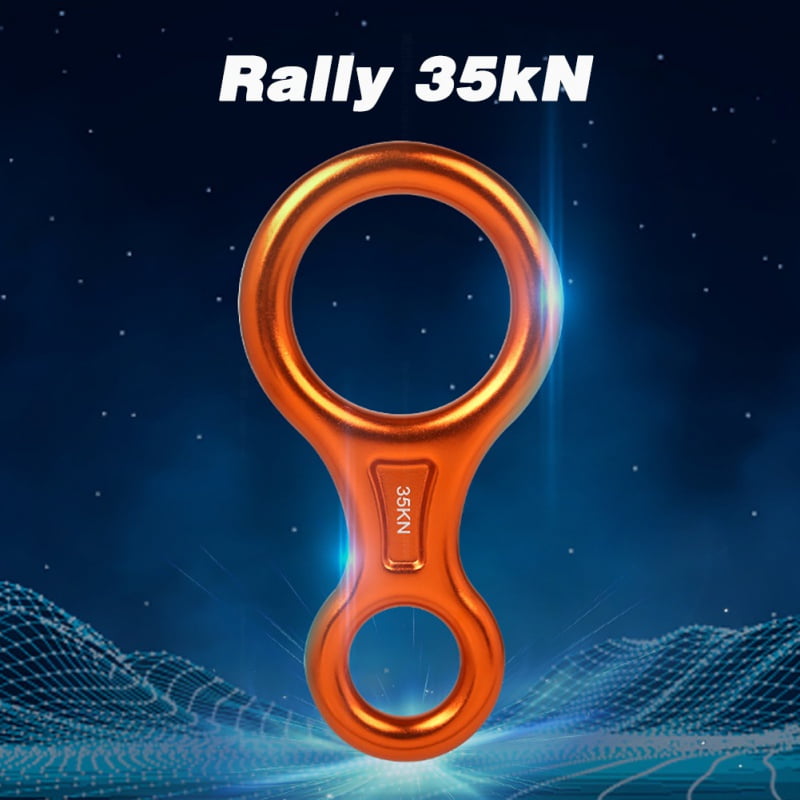 Heavy Duty 35KN Aluminum Figure 8 Climbing Descender