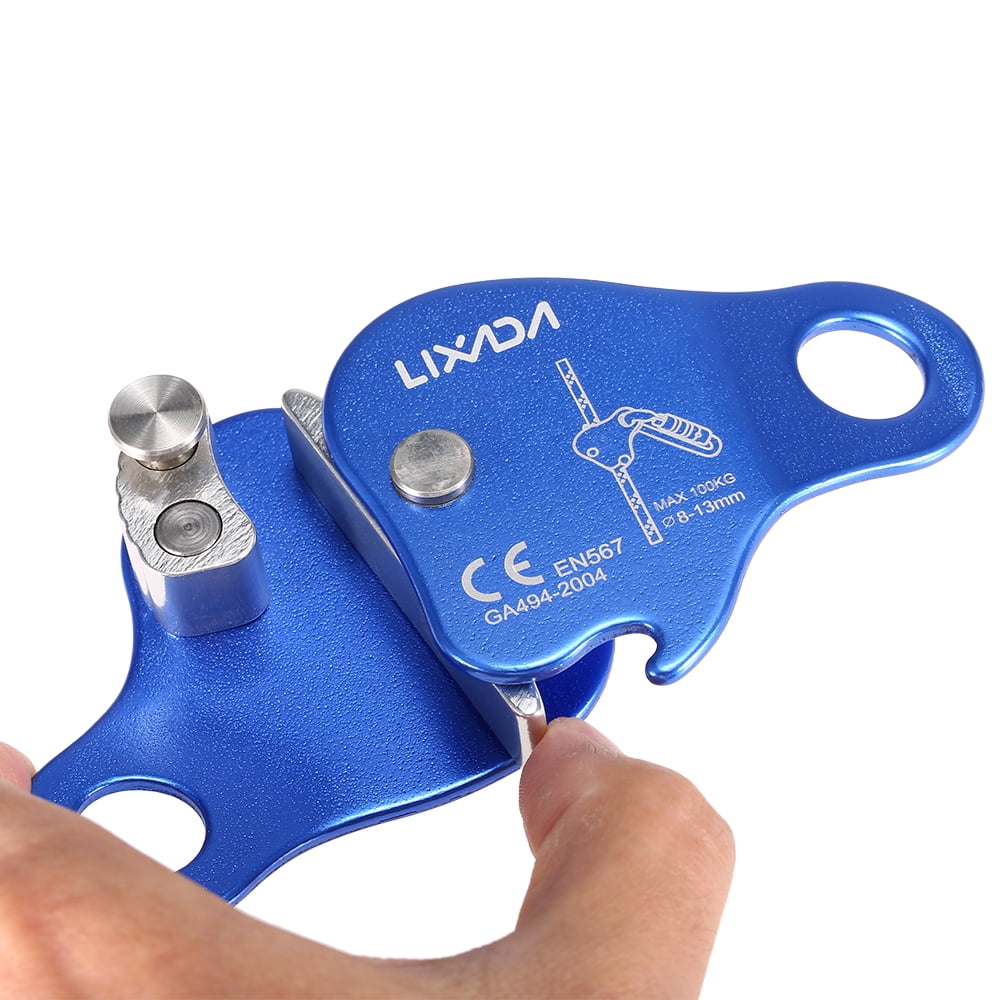 Lixada Climbing Protective Ascender & Belay Device Combo