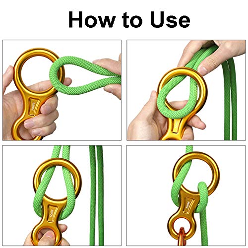 CyberDyer 35KN Figure 8 Rappel Belay Device