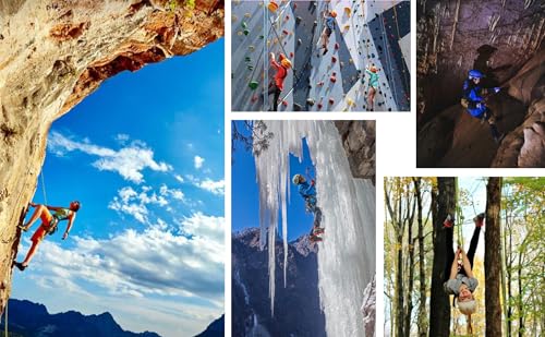 NorthPada 10mm x 16 ft Nylon Static Climbing Rope