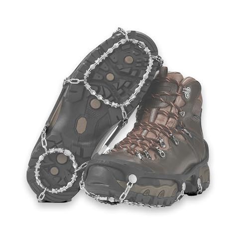 Yaktrax Diamond Grip Traction Cleats - Large, Black