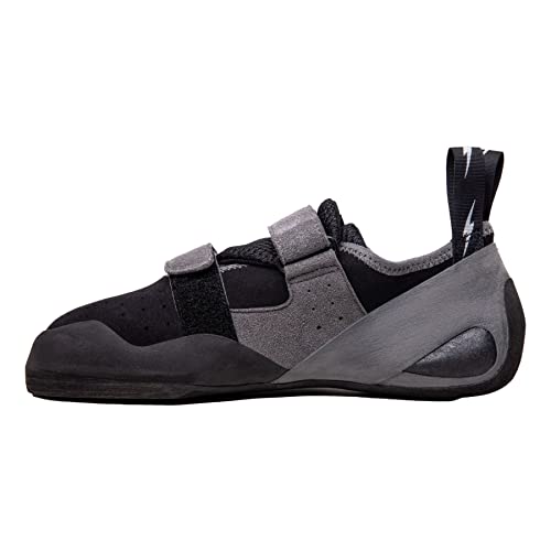 EVOLV Men's Defy Climbing Shoes Black/Gray Size 7.5
