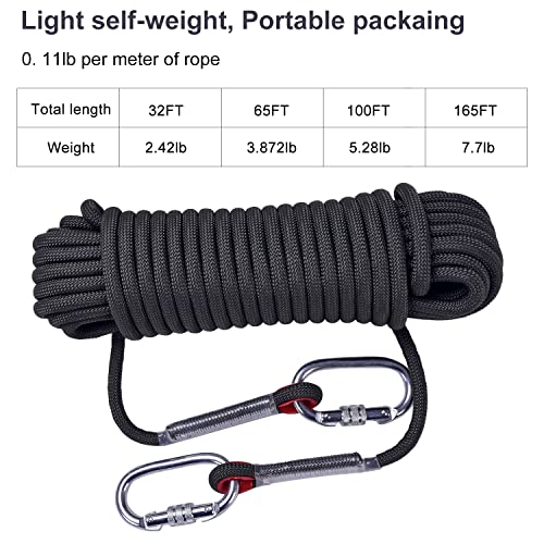 12 mm Static Climbing Rope for Outdoor Climbing