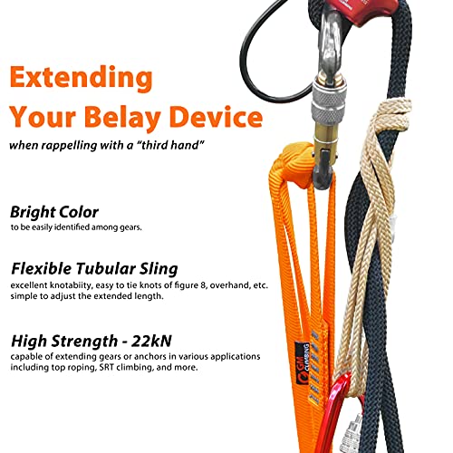 GM CLIMBING Pack of 3 Nylon Sling Runners