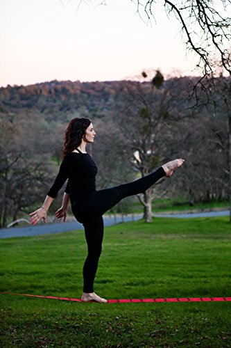 ZenMonkey Slackline Kit with Training Line, Arm Trainer