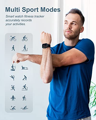 24/7 Fitness Tracker Smartwatch for iPhone and Android