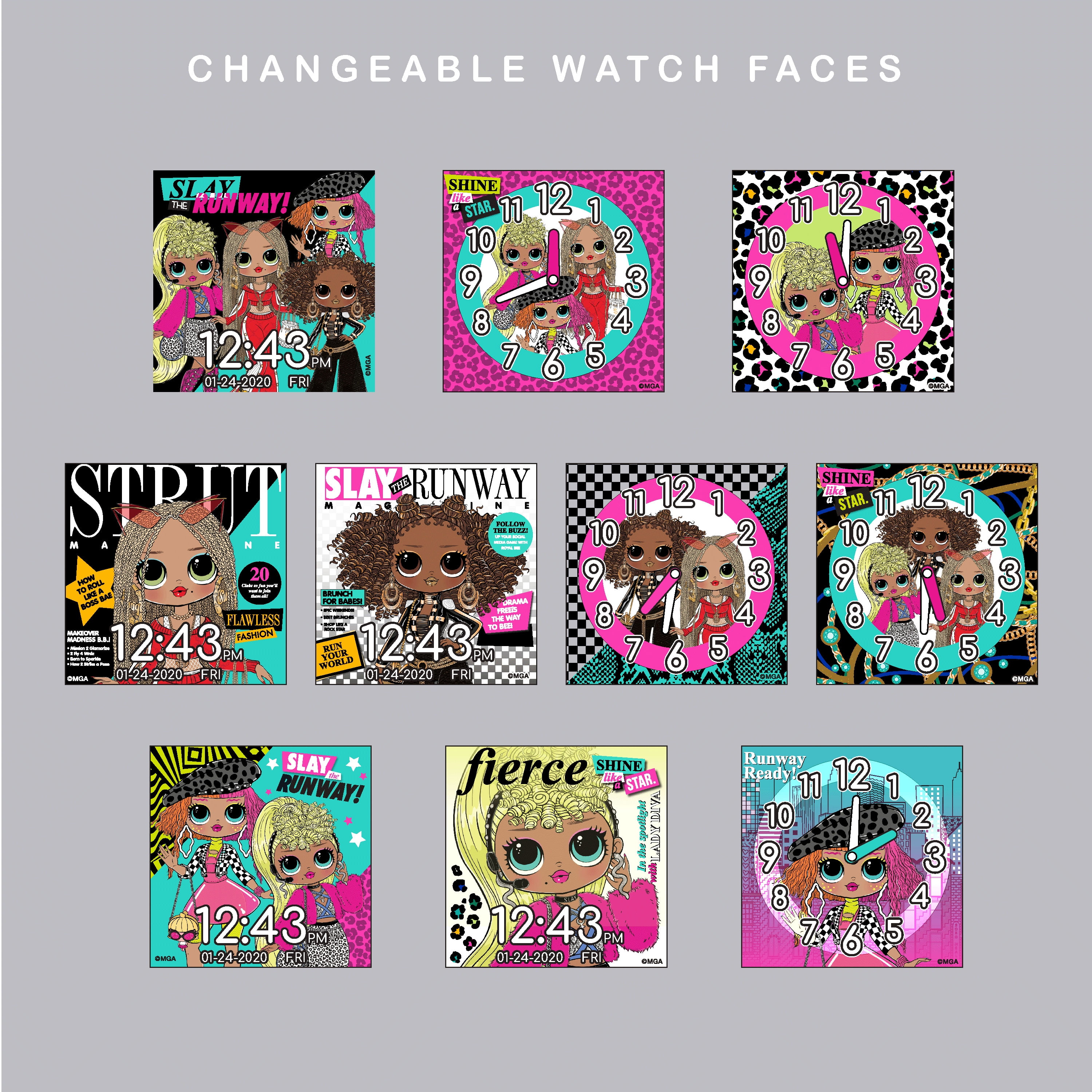 LOL Surprise! iTime Smartwatch in Pink