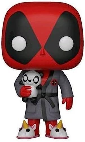 Funko POP! Marvel: Deadpool Playtime - Deadpool in Robe, Multicolor