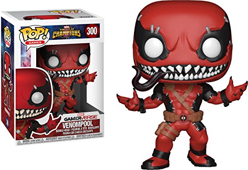POP Marvel: Deadpool - Venompool Funko Pop! Vinyl Figure (Bundled with Compatible Pop Box Protector Case) Multicolor 3.75 inches