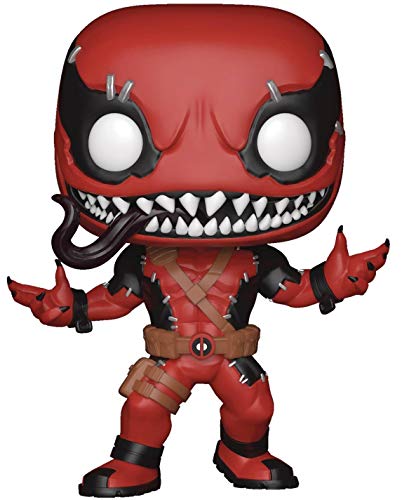 POP Marvel: Deadpool - Venompool Funko Pop! Vinyl Figure (Bundled with Compatible Pop Box Protector Case) Multicolor 3.75 inches