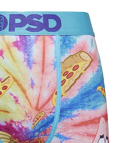 PSD Men's Sb Pizza Time Boxer Briefs, Multi, XXL