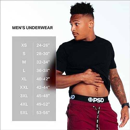 PSD Men's Sb Pizza Time Boxer Briefs, Multi, XXL