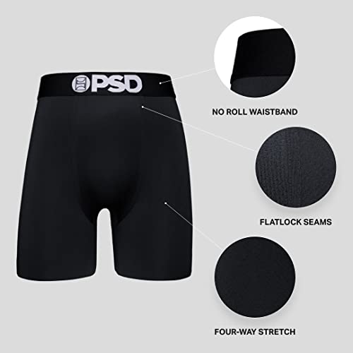 PSD Men's Sb Pizza Time Boxer Briefs, Multi, XXL