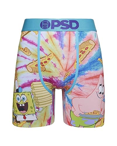 PSD Men's Sb Pizza Time Boxer Briefs, Multi, XXL