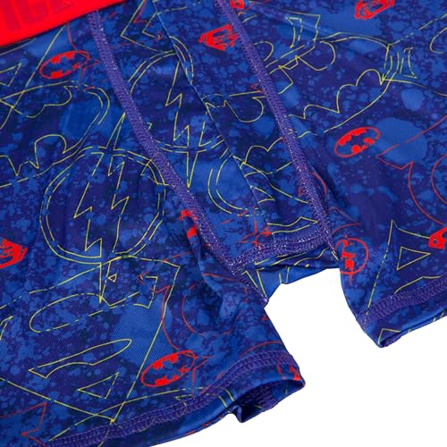 DC Comics Superhero Boxer Briefs Multipacks with Batman, Flash, Superman & more, sizes 4, 6, 8, 10, 12