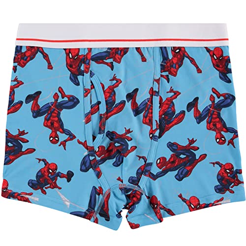 Marvel Mens Comics Boxer Briefs - Spiderman Mens Underwear - 2 Pack Boxer Briefs (Spiderman Multi, Medium)