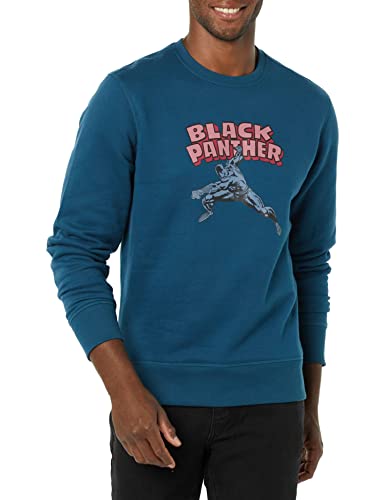 Disney Marvel Star Wars Men's Black Panther Sweatshirt