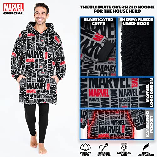 Marvel Wearable Blanket Hoodie for Adults & Teens