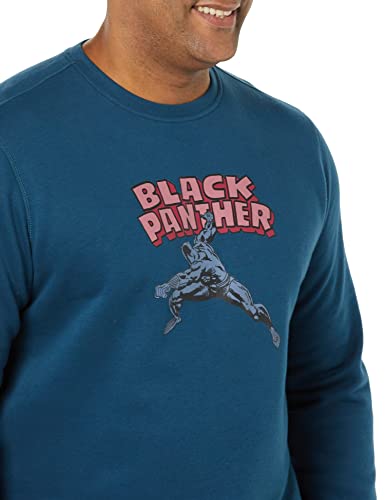 Disney Marvel Star Wars Men's Black Panther Sweatshirt